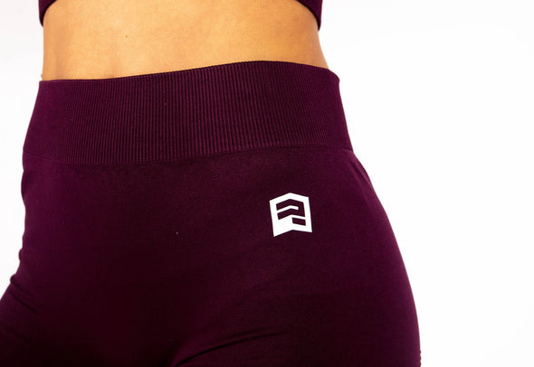 REVEAL SEAMLESS LEGGINGS - MULBERRY