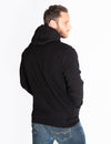 HEAVYWEIGHT PULLOVER HOODIE - JET BLACK - Rise Above Fear, High Performance Activewear, Sportswear