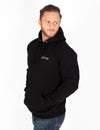 HEAVYWEIGHT PULLOVER HOODIE - JET BLACK - Rise Above Fear, High Performance Activewear, Sportswear