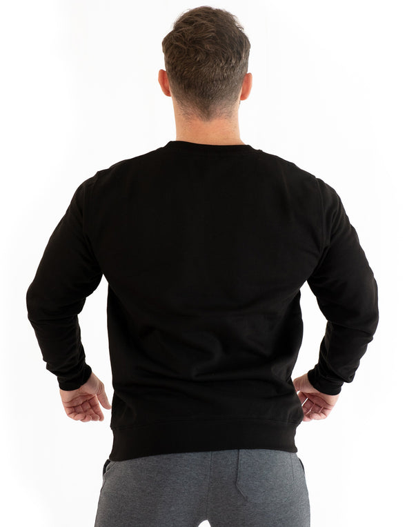 SIGNATURE MEN'S SWEATSHIRT - JET BLACK