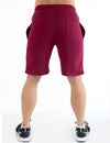 ACTIVE SHORTS - BURGUNDY