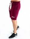 ACTIVE SHORTS - BURGUNDY