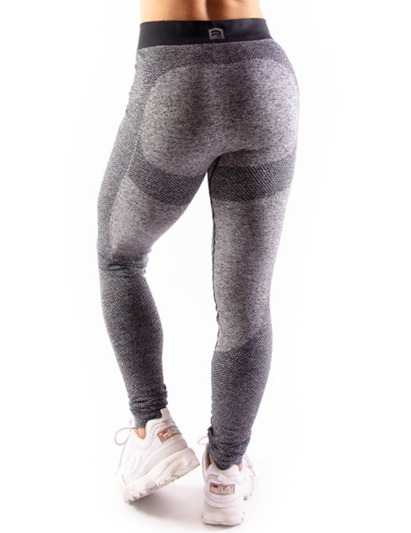 HIGH PERFORMANCE SEAMLESS LEGGINGS - GREY