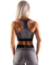 SEAMLESS SCULPT SPORTS BRA - GREY