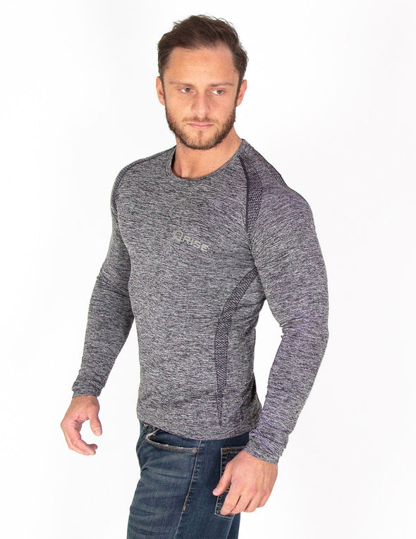 SEAMLESS '3D FIT' HIGH PERFORMANCE LONG SLEEVE TOP - Rise Above Fear, High Performance Activewear, Sportswear