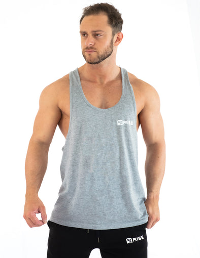 PREMIUM MEN'S STRINGER - HEATHER GREY