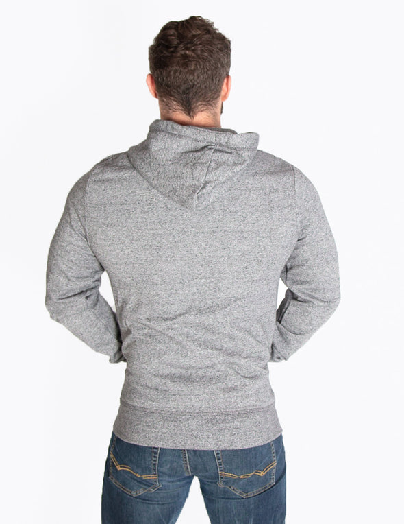 HEAVYWEIGHT ZIP HOODIE - HEATHER GREY - Rise Above Fear, High Performance Activewear, Sportswear