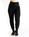 HIGH RISE JOGGERS - BLACK