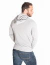MUSCLE PULLOVER HOODIE - SILVER MARL - Rise Above Fear, High Performance Activewear, Sportswear