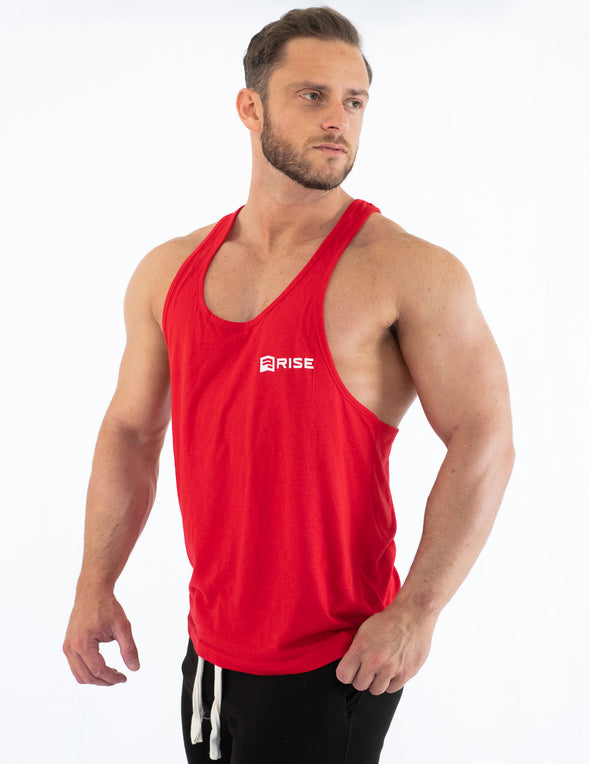 PREMIUM MEN'S STRINGER - RED