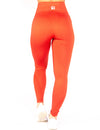 SEAMLESS '3D FIT' SCULPT LEGGINGS - RUST