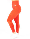 SEAMLESS '3D FIT' SCULPT LEGGINGS - RUST