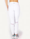 MESH PANEL HIGH RISE LEGGINGS - WHITE - Rise Above Fear, High Performance Activewear, Sportswear