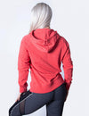 SIGNATURE PULLOVER HOODIE - RED MARL - Rise Above Fear, High Performance Activewear, Sportswear