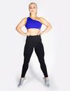 HIGH RISE LEGGINGS - BLACK - Rise Above Fear, High Performance Activewear, Sportswear