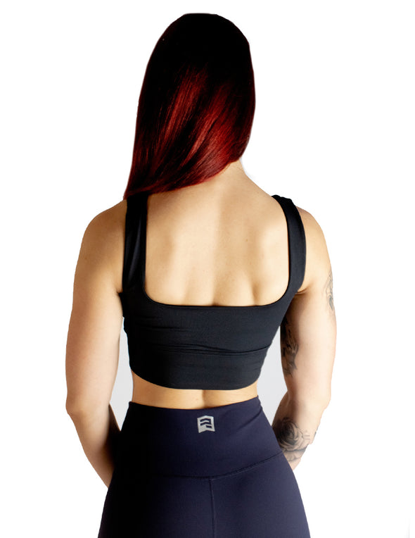 SIGNATURE SPORTS BRA - BLACK