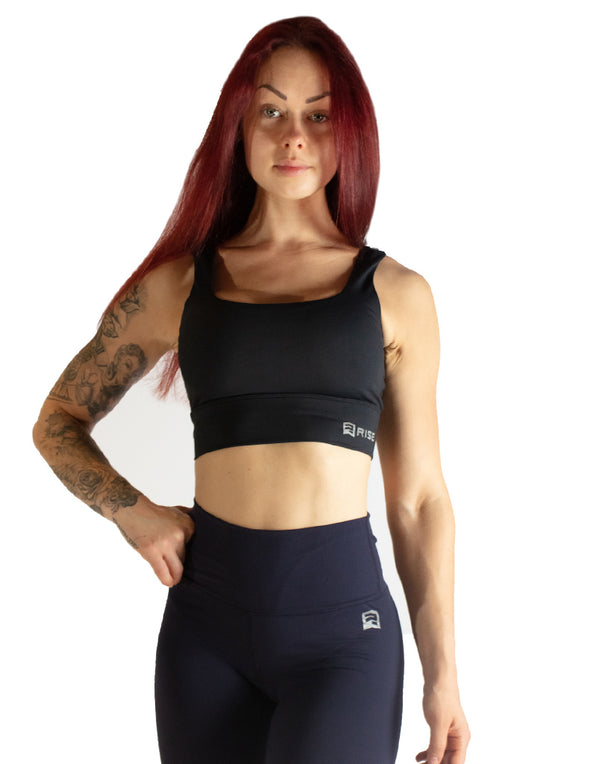 SIGNATURE SPORTS BRA - BLACK