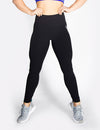 HIGH RISE LEGGINGS - BLACK - Rise Above Fear, High Performance Activewear, Sportswear