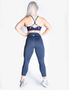 HIGH RISE CAPRI LEGGINGS - NAVY - Rise Above Fear, High Performance Activewear, Sportswear