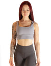 SIGNATURE SPORTS BRA - GREY