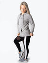 SIGNATURE PULLOVER HOODIE - LIGHT GREY MARL - Rise Above Fear, High Performance Activewear, Sportswear