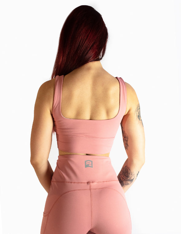 SIGNATURE SPORTS BRA - PINK