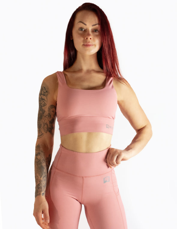 SIGNATURE SPORTS BRA - PINK