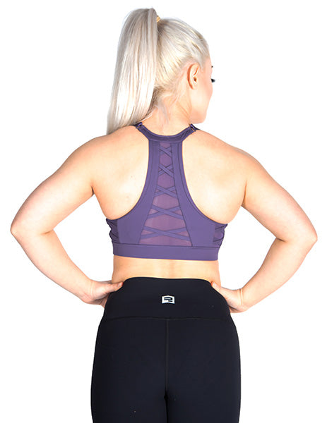 Rise Racerback Sports Bra - Black – Rise Above Fear