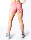 SIGNATURE SHORTS WITH MESH INSERT - PINK - Rise Above Fear, High Performance Activewear, Sportswear